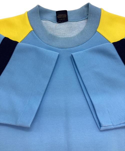 adidas（アディダス）adidas (アディダス) 半袖カットソー スカイブルー サイズ:不明の古着・服飾アイテム