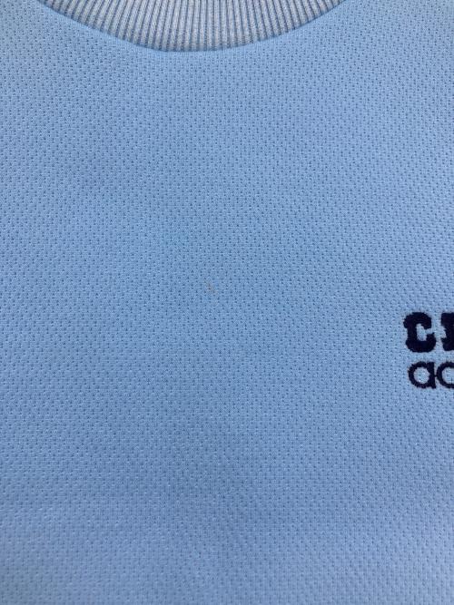 adidas（アディダス）adidas (アディダス) 半袖カットソー スカイブルー サイズ:不明の古着・服飾アイテム