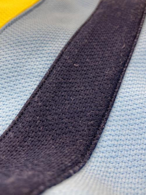 adidas（アディダス）adidas (アディダス) 半袖カットソー スカイブルー サイズ:不明の古着・服飾アイテム