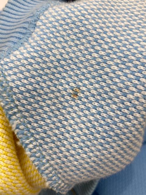 adidas（アディダス）adidas (アディダス) 半袖カットソー スカイブルー サイズ:不明の古着・服飾アイテム