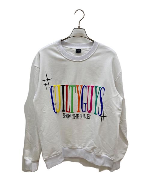 GUILTY GUYS（ギルティガイズ）guilty guys (ギルティガイズ) スウェット ブラック サイズ:Lの古着・服飾アイテム