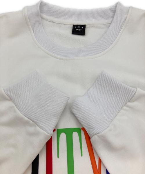 GUILTY GUYS（ギルティガイズ）guilty guys (ギルティガイズ) スウェット ブラック サイズ:Lの古着・服飾アイテム