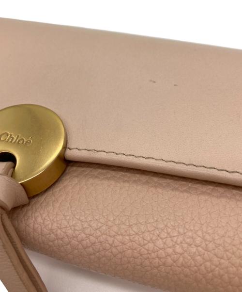 Chloe（クロエ）Chloe (クロエ) malou/長財布 ピンク サイズ:-の古着・服飾アイテム
