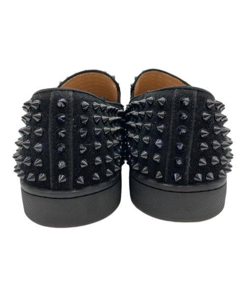 Christian Louboutin（クリスチャン・ルブタン）Christian Louboutin (クリスチャン・ルブタン) スリッポン ブラック サイズ:表記なしの古着・服飾アイテム