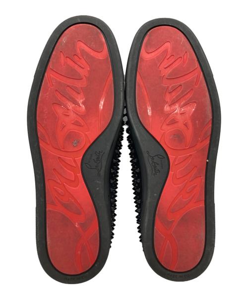 Christian Louboutin（クリスチャン・ルブタン）Christian Louboutin (クリスチャン・ルブタン) スリッポン ブラック サイズ:表記なしの古着・服飾アイテム