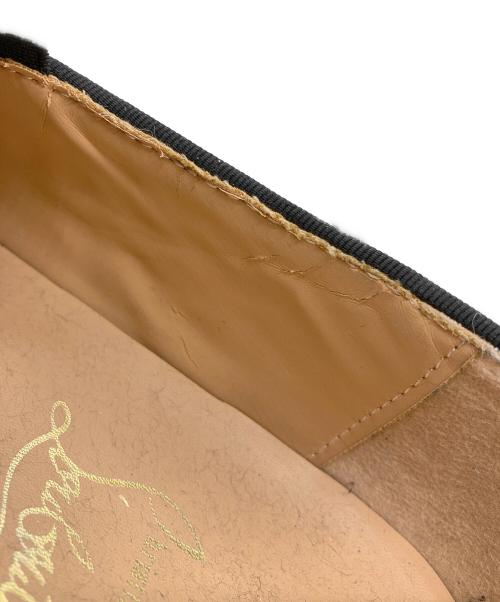 Christian Louboutin（クリスチャン・ルブタン）Christian Louboutin (クリスチャン・ルブタン) スリッポン ブラック サイズ:表記なしの古着・服飾アイテム