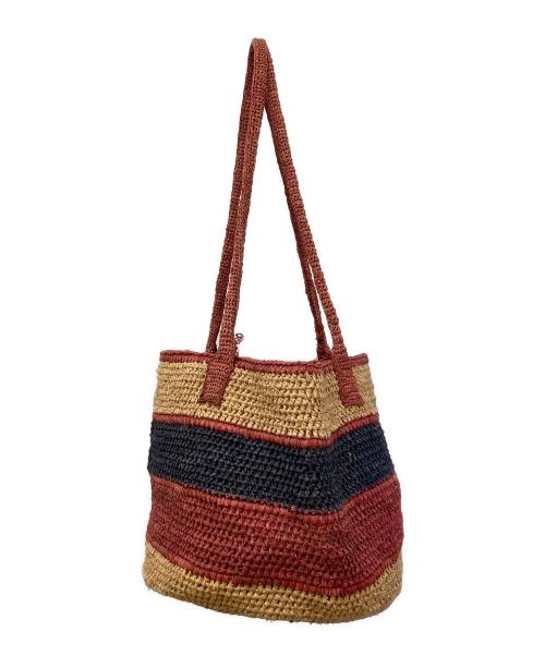 HELEN KAMINSKI（ヘレンカミンスキー）HELEN KAMINSKI (ヘレンカミンスキー) ペーパーバッグ ベージュの古着・服飾アイテム