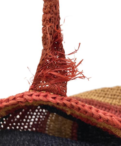 HELEN KAMINSKI（ヘレンカミンスキー）HELEN KAMINSKI (ヘレンカミンスキー) ペーパーバッグ ベージュの古着・服飾アイテム