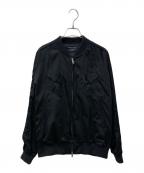 UNITED TOKYOユナイテッドトーキョー）の古着「同色刺繍スカジャン」｜ブラック