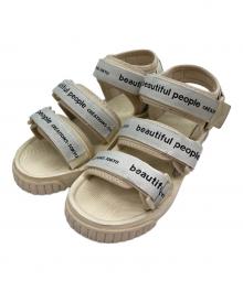 shaka×beautiful people（シャカ×ビューティフルピープル）の古着「スポーツサンダル」｜ベージュ