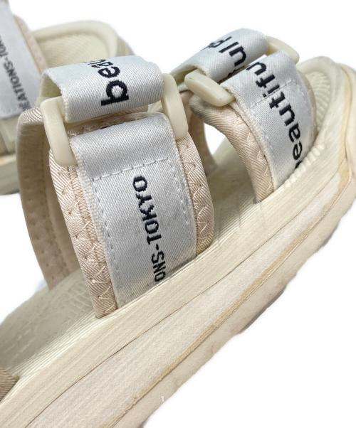 shaka（シャカ）SHAKA (シャカ) beautiful people (ビューティフルピープル) スポーツサンダル ベージュ サイズ:38の古着・服飾アイテム