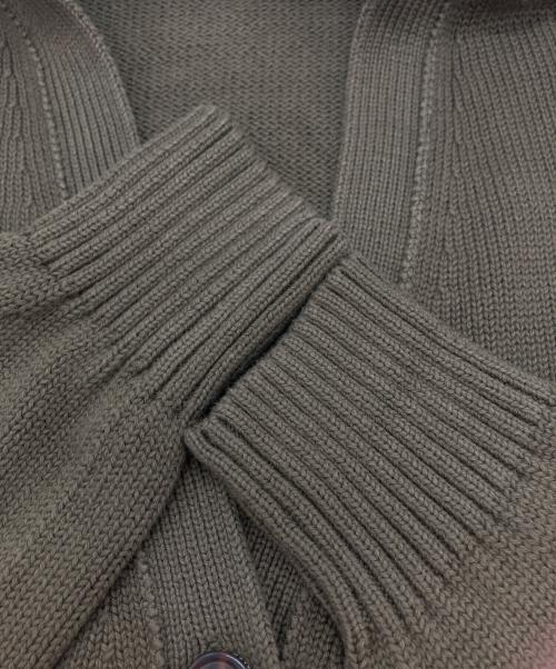 POLO RALPH LAUREN（ポロ・ラルフローレン）POLO RALPH LAUREN (ポロ・ラルフローレン) ハイゲージワンポイントロゴカーディガン グリーン サイズ:Mの古着・服飾アイテム