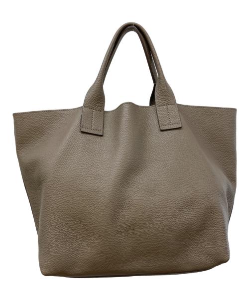 IACUCCI（イアクッチ）IACUCCI (イアクッチ) オペラ レザートートバッグ ベージュの古着・服飾アイテム