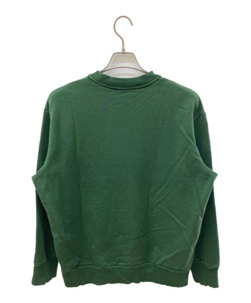 DIESEL（ディーゼル）DIESEL (ディーゼル) ロゴ刺繍スウェット グリーン サイズ:XSの古着・服飾アイテム