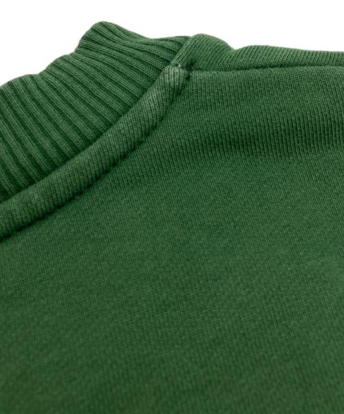 DIESEL（ディーゼル）DIESEL (ディーゼル) ロゴ刺繍スウェット グリーン サイズ:XSの古着・服飾アイテム