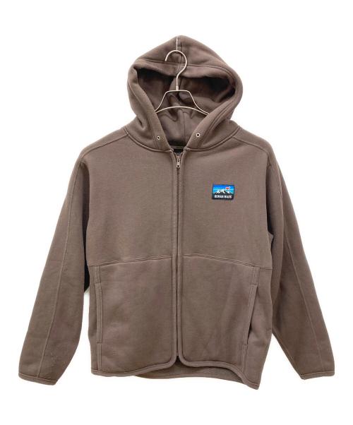 HUMAN MADE（ヒューマンメイド）HUMAN MADE (ヒューマンメイド) ダックプリントジップパーカー ブラウン サイズ:Lの古着・服飾アイテム