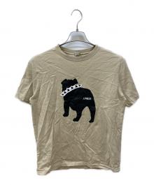 J.PRESS（ジェイプレス）の古着「Tシャツ」｜ベージュ