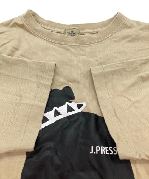 J.PRESS（ジェイプレス）J.PRESS (ジェイプレス) Tシャツ ベージュ サイズ:Lの古着・服飾アイテム