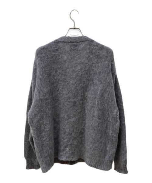 meltum（メルタム）meltum (メルタム) モヘアブレンドカーディガン グレー サイズ:FREEの古着・服飾アイテム