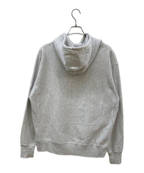 MoMA（モマ）MoMA (モマ) Champion (チャンピオン) ミュージアムロゴパーカー グレー サイズ:Lの古着・服飾アイテム