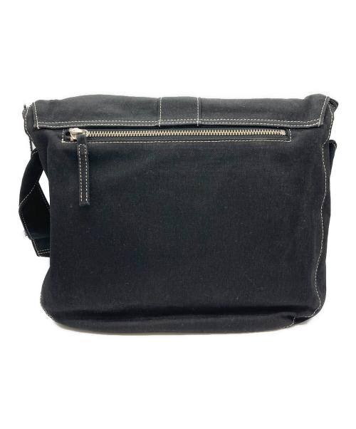 PAUL SMITH（ポールスミス）PAUL SMITH (ポールスミス) キャンバスショルダーバッグ ブラック サイズ:-の古着・服飾アイテム