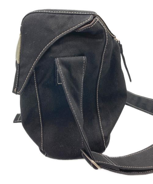 PAUL SMITH（ポールスミス）PAUL SMITH (ポールスミス) キャンバスショルダーバッグ ブラック サイズ:-の古着・服飾アイテム