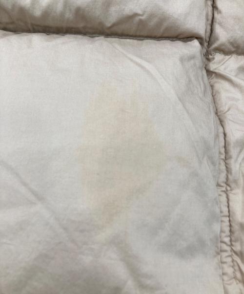 MONCLER（モンクレール）MONCLER (モンクレール) ロングダウンベスト ベージュの古着・服飾アイテム