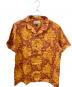 Patagonia（パタゴニア）の古着「アロハシャツ」｜オレンジ