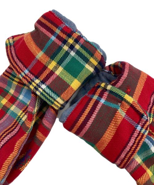 POLO RALPH LAUREN（ポロ・ラルフローレン）POLO RALPH LAUREN (ポロ・ラルフローレン) チマヨ柄チェックシャツ レッド サイズ:Sの古着・服飾アイテム