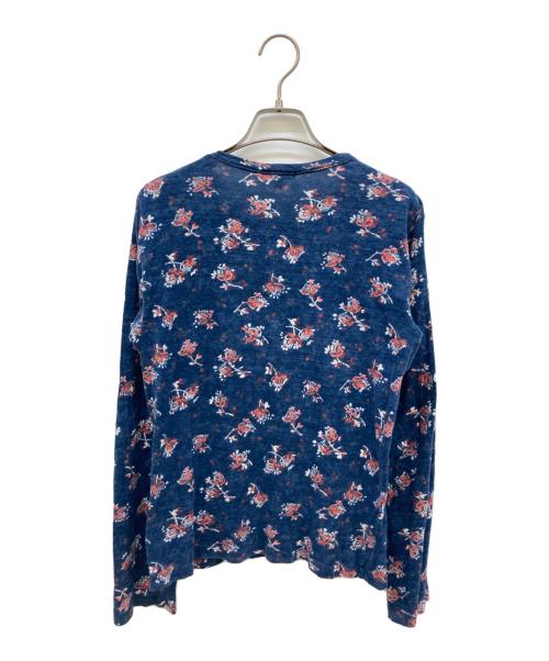 45rpm（45アールピーエム）45rpm (45アールピーエム) 花柄カットソー インディゴ サイズ:2の古着・服飾アイテム
