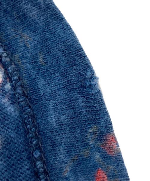 45rpm（45アールピーエム）45rpm (45アールピーエム) 花柄カットソー インディゴ サイズ:2の古着・服飾アイテム