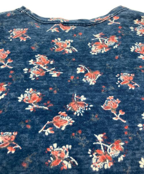 45rpm（45アールピーエム）45rpm (45アールピーエム) 花柄カットソー インディゴ サイズ:2の古着・服飾アイテム