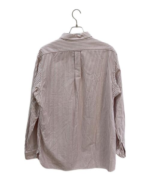POLO RALPH LAUREN（ポロ・ラルフローレン）POLO RALPH LAUREN (ポロ・ラルフローレン) ストライプシャツ ライトピンク サイズ:XLの古着・服飾アイテム