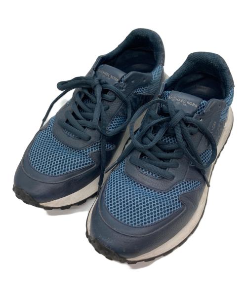 MICHAEL KORS（マイケル・コース）MICHAEL KORS (マイケルコース) ローカットスニーカー ブルー サイズ:9の古着・服飾アイテム