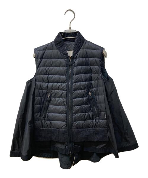 MONCLER（モンクレール）MONCLER (モンクレール) ダウンベスト ブラック サイズ:00の古着・服飾アイテム