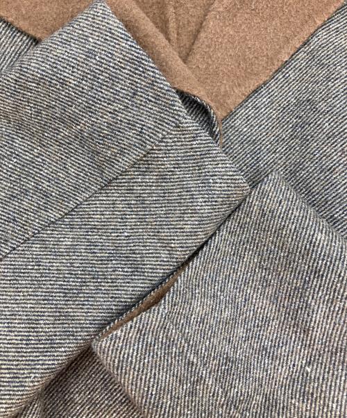 CLANE（クラネ）CLANE (クラネ) EP TWEED RIVER COAT ブラウン サイズ:1の古着・服飾アイテム