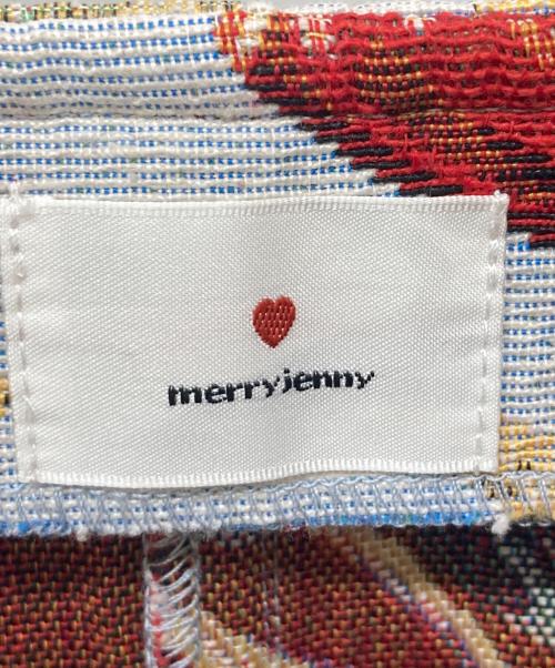 merry jenny（メリージェニー）merry jenny (メリージェニー) チューリップジャンパースカート マルチカラー サイズ: Freeの古着・服飾アイテム