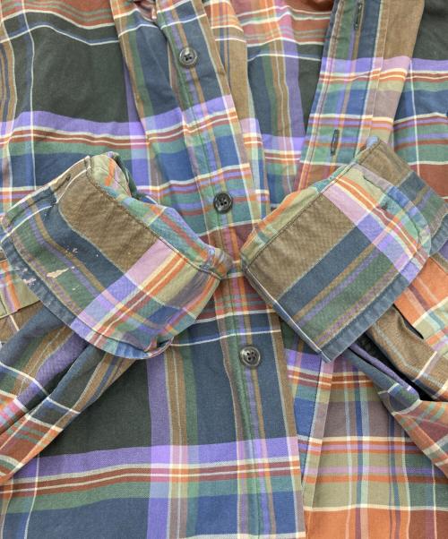 POLO RALPH LAUREN（ポロ・ラルフローレン）POLO RALPH LAUREN (ポロ・ラルフローレン) チェックシャツ ブラウン サイズ:XLの古着・服飾アイテム