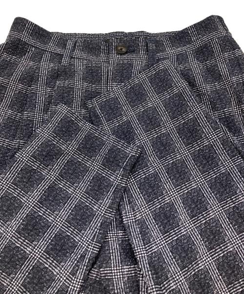 NO ID.（ノーアイディー）NO ID. (ノーアイディー) パンツ ブラック×ホワイト サイズ:1の古着・服飾アイテム