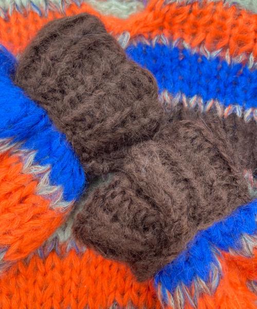 les tricots d'O（レ トリコ ドール!）les tricots d'O (レ トリコ ドール!) ニット マルチカラー サイズ:不明の古着・服飾アイテム