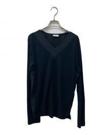 BALENCIAGA（バレンシアガ）の古着「Vネックニット」｜ブラック