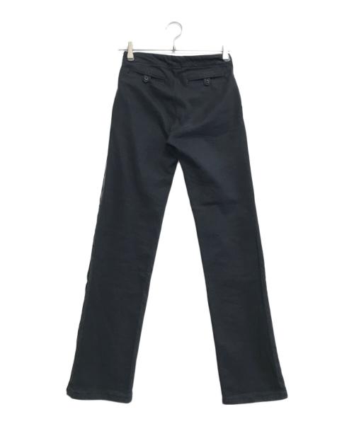 HELMUT LANG（ヘルムートラング）HELMUT LANG (ヘルムートラング) チュールドッキングスリムパンツ ブラック サイズ:40の古着・服飾アイテム