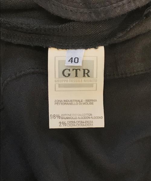 HELMUT LANG（ヘルムートラング）HELMUT LANG (ヘルムートラング) チュールドッキングスリムパンツ ブラック サイズ:40の古着・服飾アイテム