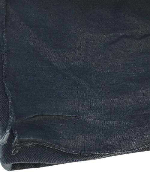 HELMUT LANG（ヘルムートラング）HELMUT LANG (ヘルムートラング) チュールドッキングスリムパンツ ブラック サイズ:40の古着・服飾アイテム