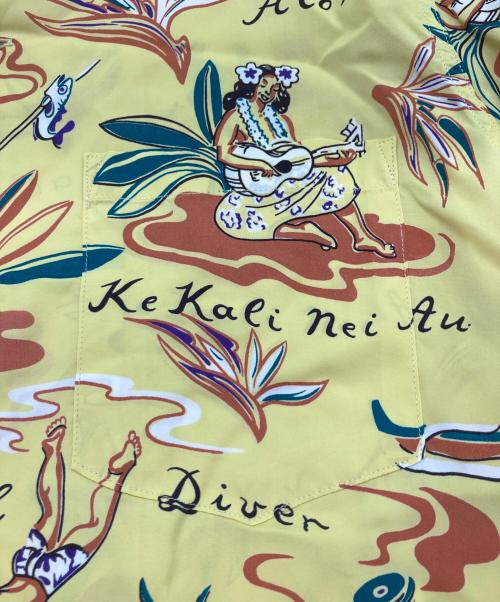 Sun Surf（サンサーフ）Sun Surf (サンサーフ) アロハシャツ イエロー サイズ:Sの古着・服飾アイテム