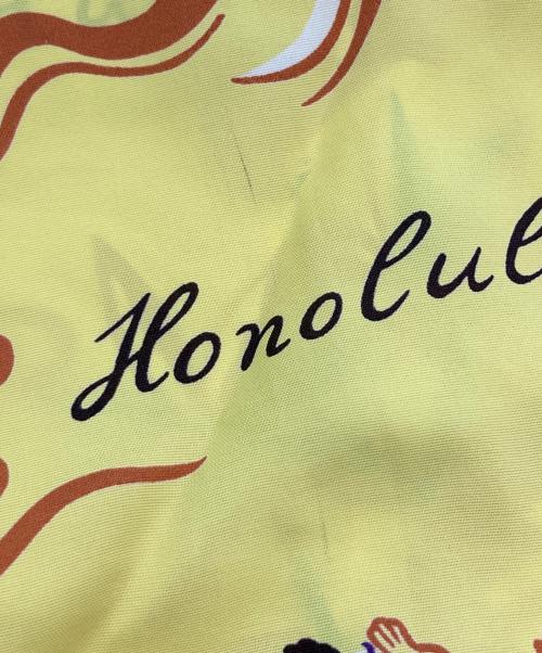 Sun Surf（サンサーフ）Sun Surf (サンサーフ) アロハシャツ イエロー サイズ:Sの古着・服飾アイテム