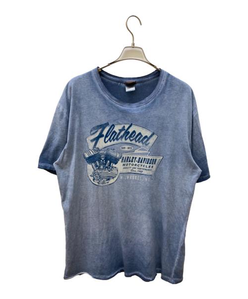 HARLEY-DAVIDSON（ハーレーダビッドソン）HARLEY-DAVIDSON (ハーレーダビッドソン) Tシャツ ネイビー サイズ:XLの古着・服飾アイテム