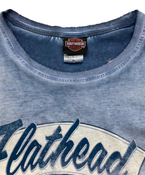 HARLEY-DAVIDSON（ハーレーダビッドソン）HARLEY-DAVIDSON (ハーレーダビッドソン) Tシャツ ネイビー サイズ:XLの古着・服飾アイテム