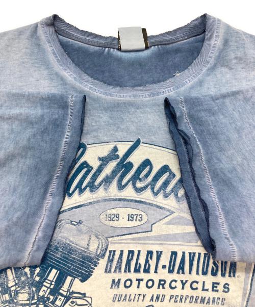 HARLEY-DAVIDSON（ハーレーダビッドソン）HARLEY-DAVIDSON (ハーレーダビッドソン) Tシャツ ネイビー サイズ:XLの古着・服飾アイテム
