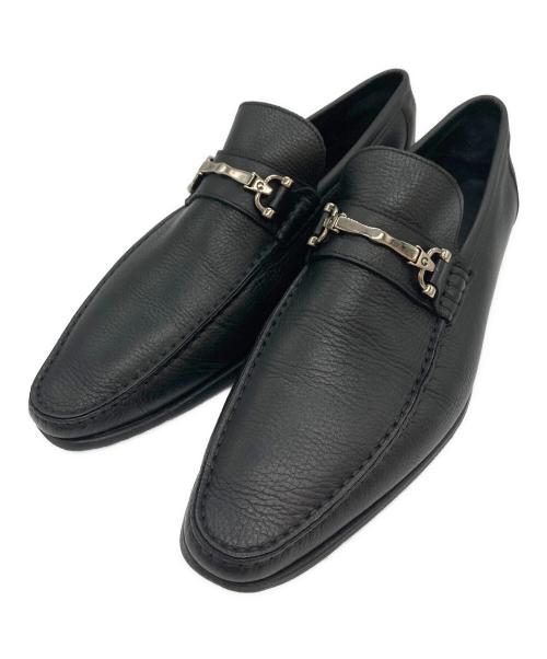 DOLCE & GABBANA（ドルチェ＆ガッバーナ）DOLCE & GABBANA (ドルチェ＆ガッバーナ) ビットローファー ブラック サイズ:9の古着・服飾アイテム